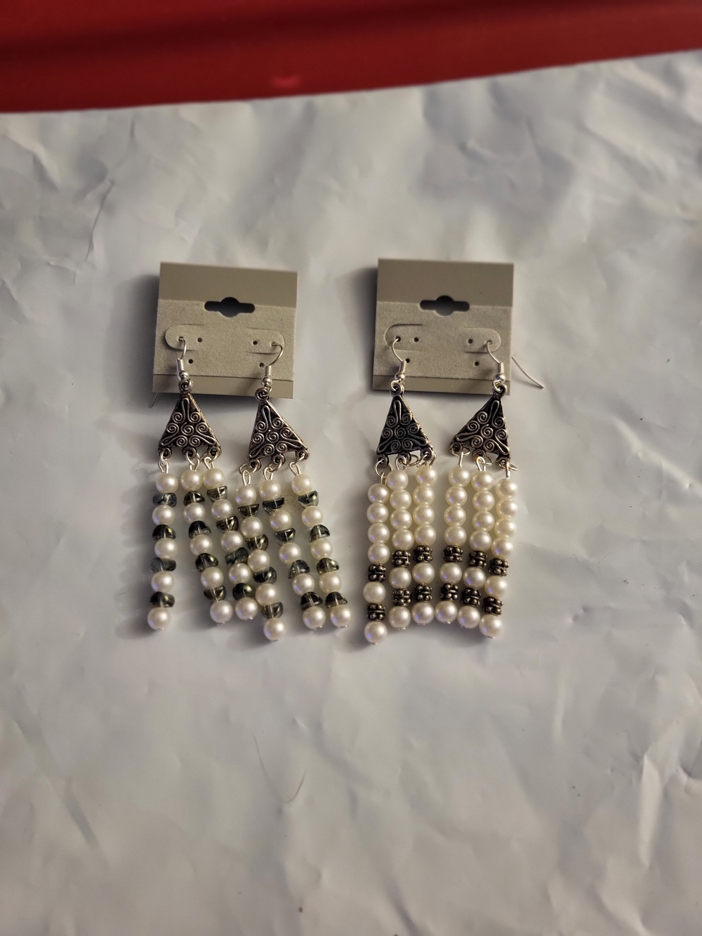 2ct Fashion Dangke Earrings Silver Accents - Women Jewelry